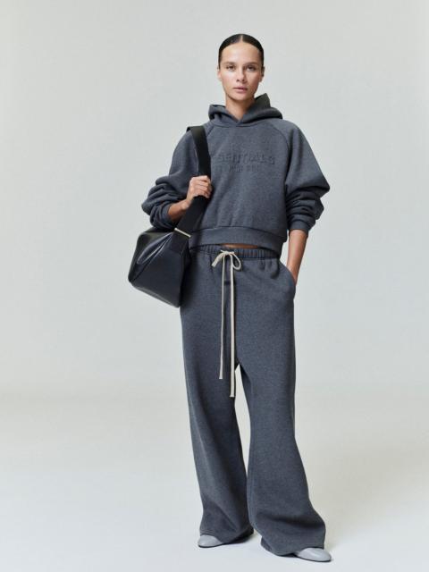 ESSENTIALS Womens Embossed 90s Raglan Hoodie