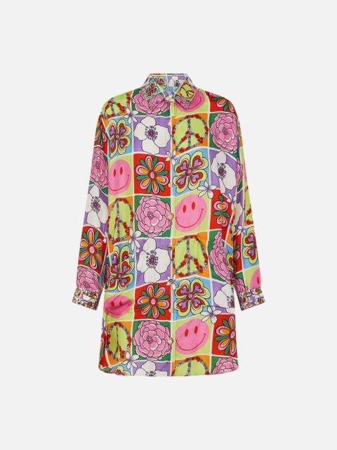 CAMILLA SHIRT TUNIC WITH POCKETS