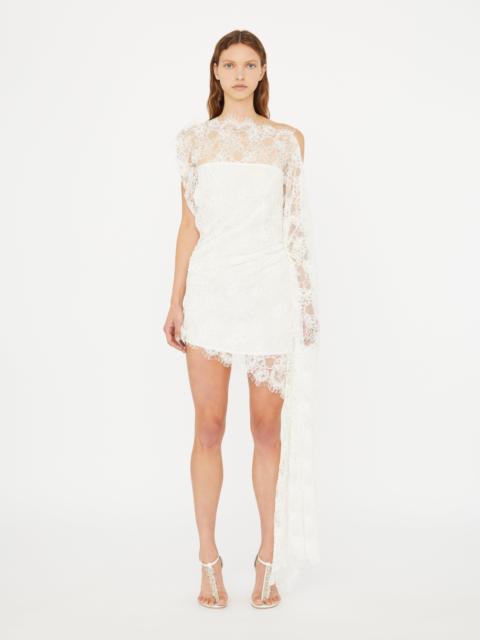 CHRISTOPHER ESBER Floating Lace Mini Dress