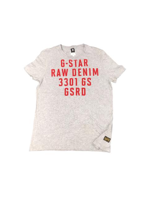 Other Designers G Star Raw - G-stars Raw Denim Promo Tee T-shirt Streetwear Brand