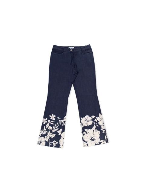 CELINE Vintage Celine Denim Bell Bottom Pants