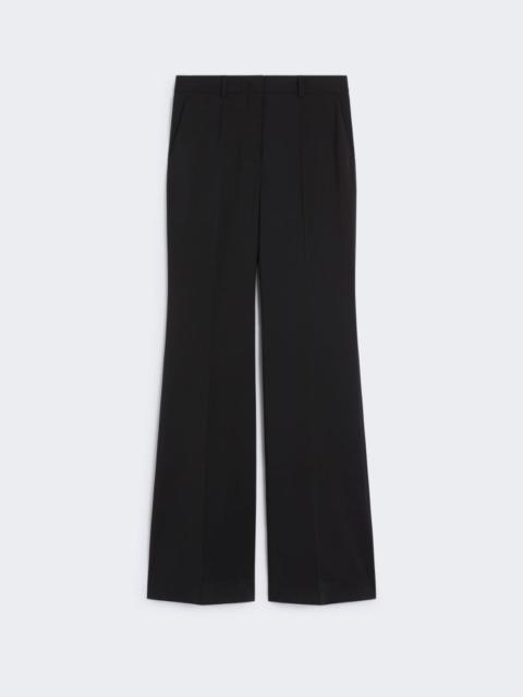Sportmax Flared stretch wool trousers