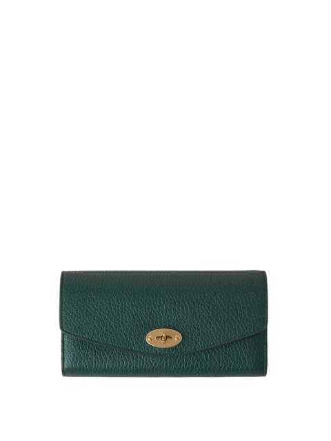 Mulberry Darley Wallet Heavy Grain (Mulberry Green)
