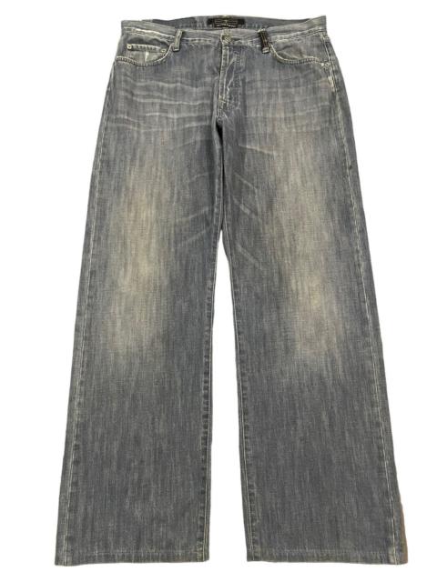 Other Designers Streetwear - Vintage Stone Island Denim Blue Wash Style Loose Jeans