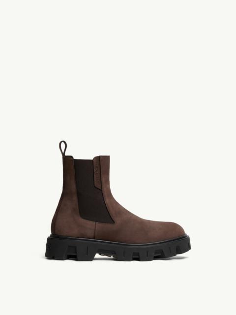 Moncler Peak City Nubuck Chelsea Boots