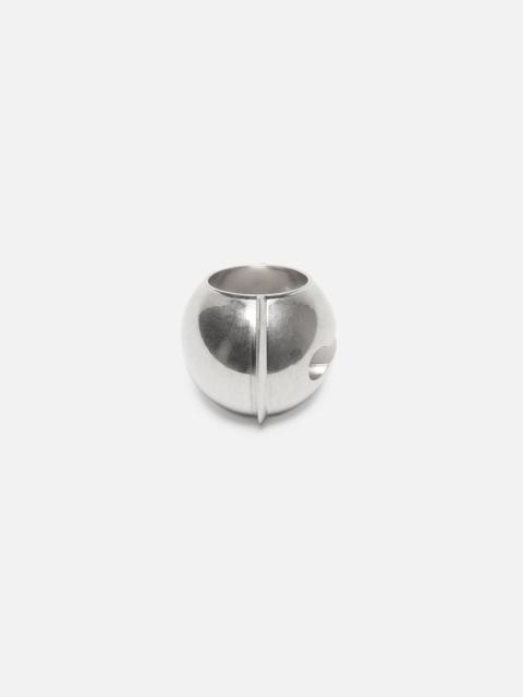 Acne Studios Bell metal ring - Semi matt silver