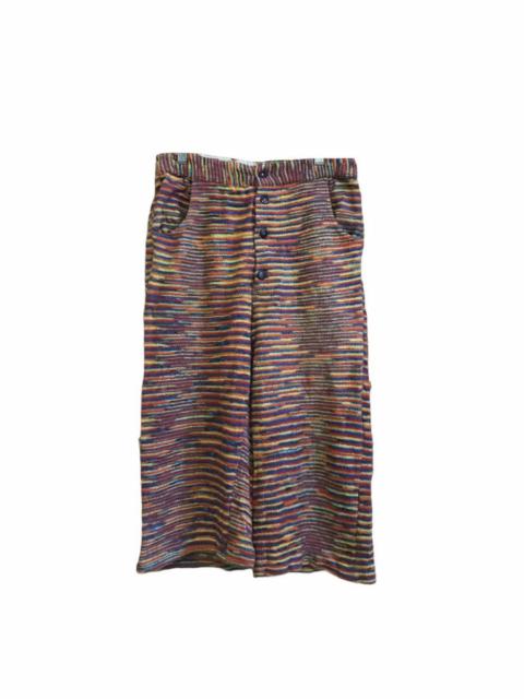 Other Designers Japanese Brand - Keita Maruyama Multicolour Striped 3/4 Pants