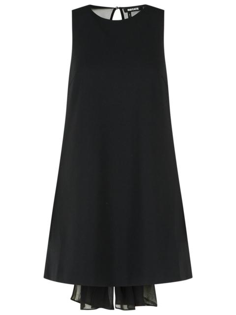 ROTATE Rotate Crêpe Mini Dress Black Women