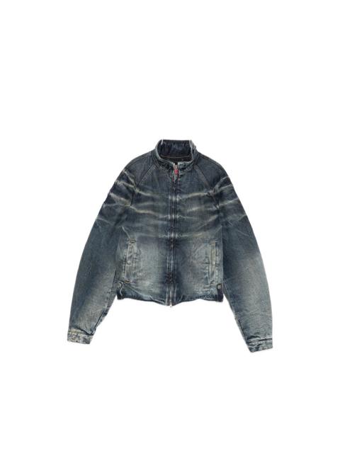 Diesel Diesel Blue Jackets - Denim Jackets Women