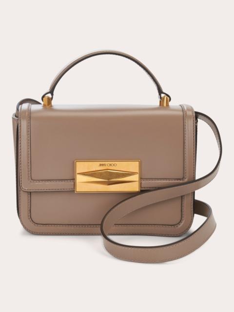 JIMMY CHOO Diamond Leather Shoulder Bag