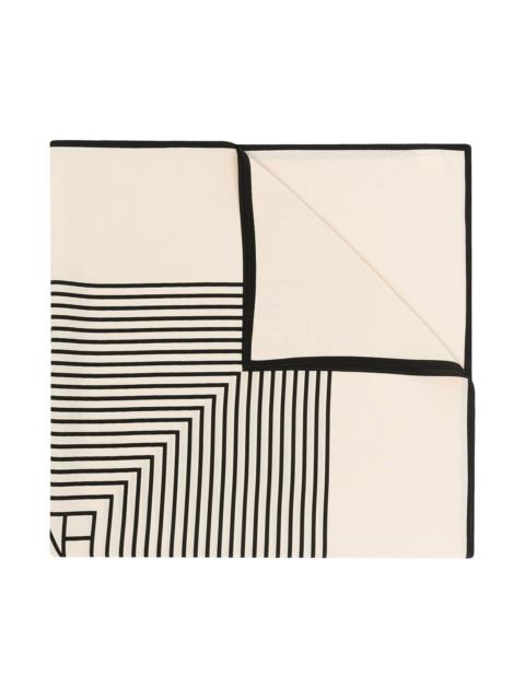 TOTEME Monogram silk foulard