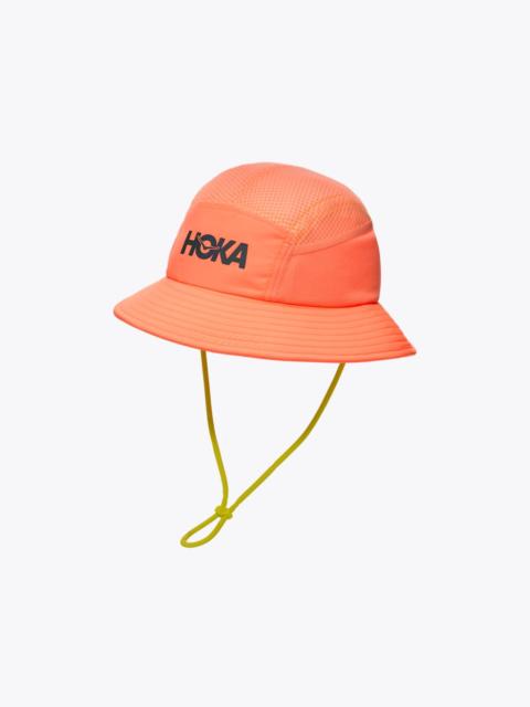 HOKA Adventure Hat 2.0 Hiking Shoes in Neon Cantaloupe