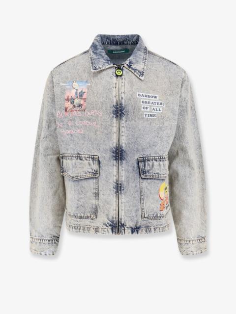 Other Designers Barrow Denim Jacket With Front Print