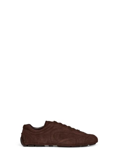Prada Prada Calzature Men Dark Brown Montecarlo Re-Edition 2005 Sneakers