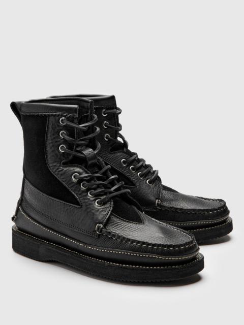 Easymoc Rangeley Boot in Black Grizzly