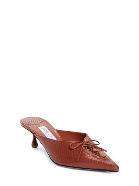 JIMMY CHOO Jimmy Choo Scarlett Pointed Toe Mule in Cognac at Nordstrom