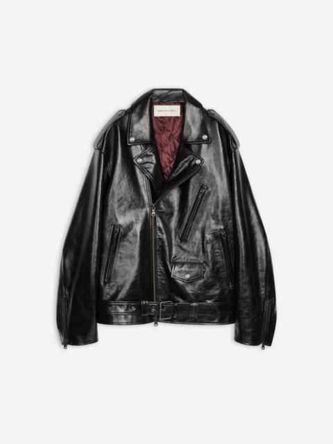 Dries Van Noten LEATHER BIKER JACKET