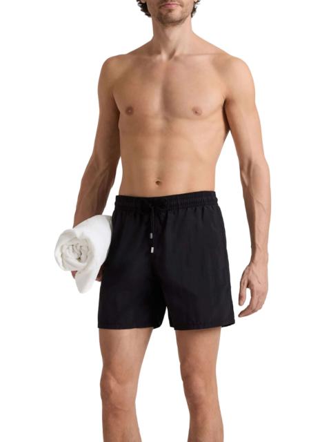 Vilebrequin SINGLE COLOR SWIMSUIT WITH ENGRAVED LOGO