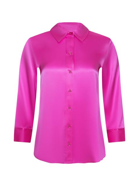 L'AGENCE Dani Silk Blouse