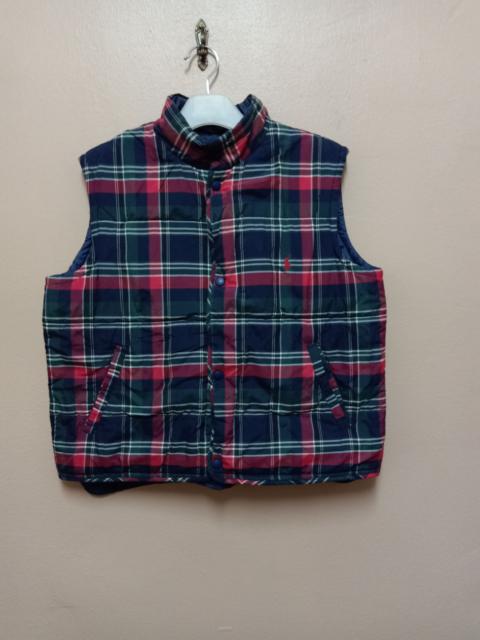 Other Designers Reversible Tartan Polo Ralph Lauren Puffer Vest