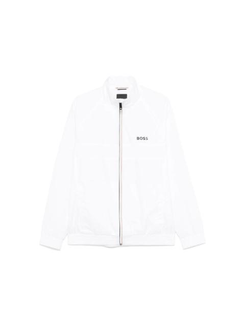 BOSS Boss White Trousers - Track Pants Men