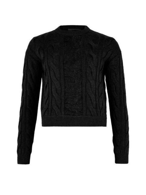 Max Mara MAX MARA Nostoc Black Round Neck Sweater New & Authentic (Wo