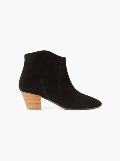 Isabel Marant Dicker suede cowboy boots
