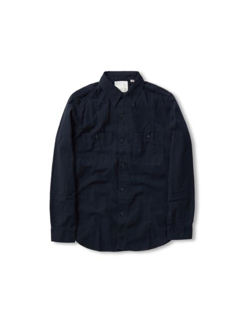 FULLCOUNT 4810-22 Selvedge Chambray Shirt Black