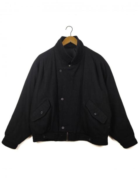 Other Designers Bomber Style Jacket - Dalchan Japan Wool Oversized Jacket Bomber Style Outerwear