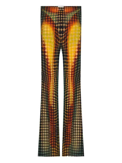 Jean Paul Gaultier Jean Paul Gaultier Women "Re-Edition : Flare Trousers" Trousers