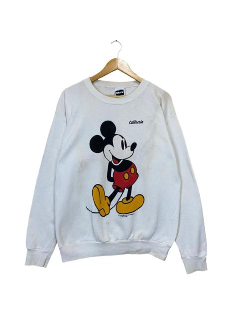 Other Designers Cartoon Network - Vintage 90s Mickey Mouse Big Logo Crewneck Sweatshirt