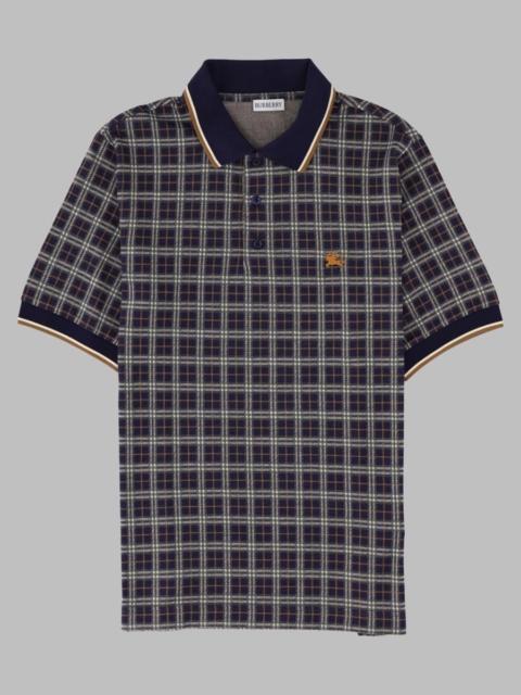 Burberry Burberry Men Polo In Misto Cotone Check