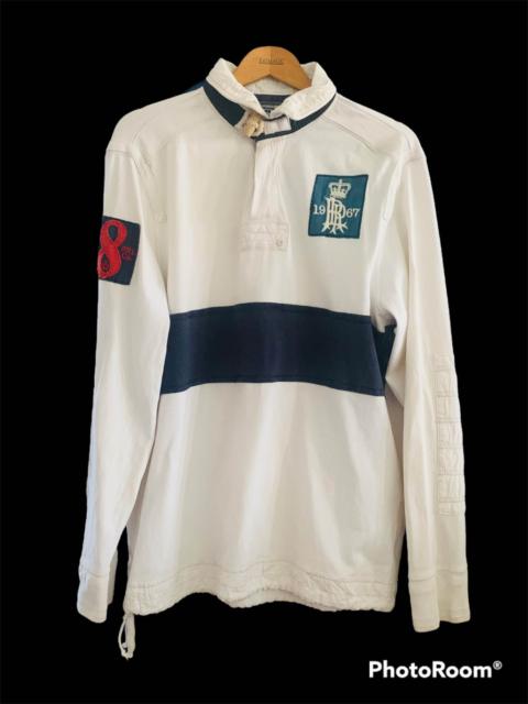Vintage Ralph Lauren Rugby Polo Shirt RLPC Masthead DIV Shirt
