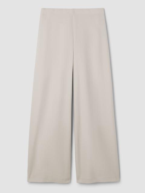 EILEEN FISHER Felted Wool Jersey Wide-Leg Pant in Regenerative Wool
