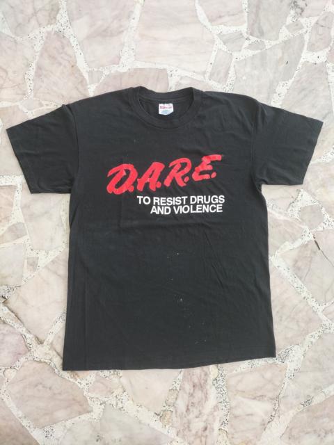Other Designers D.A.R.E Vintage FOTL Tshirt Black