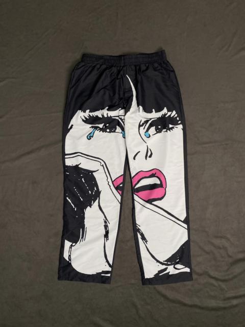 Hype - Rare Chinatown Market Cry Woman Graphic Black Pants Large