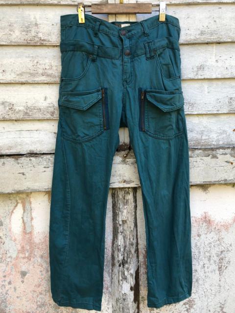 Other Designers Japanese Brand - Decomp Double Waist Pocket Bondage Slope Pocket Back