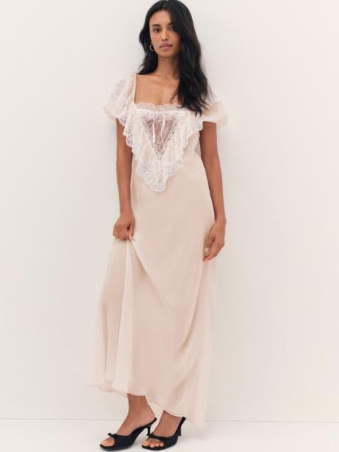 For Love & Lemons Grace Maxi Slip Dress