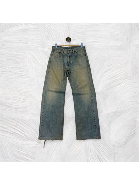 Levi's VINTAGE LEVIS 534 MUD WASH DISTRESSED JEANS