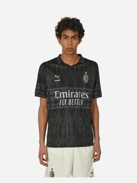 PUMA AC Milan x Pleasures Jersey T-Shirt Replica Black / Asphalt
