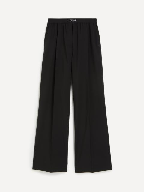 Loewe Black Wool Trousers