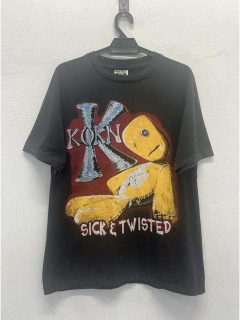 Other Designers Vintage 2000 Korn Sick & Twisted Tour Band T-Shirt