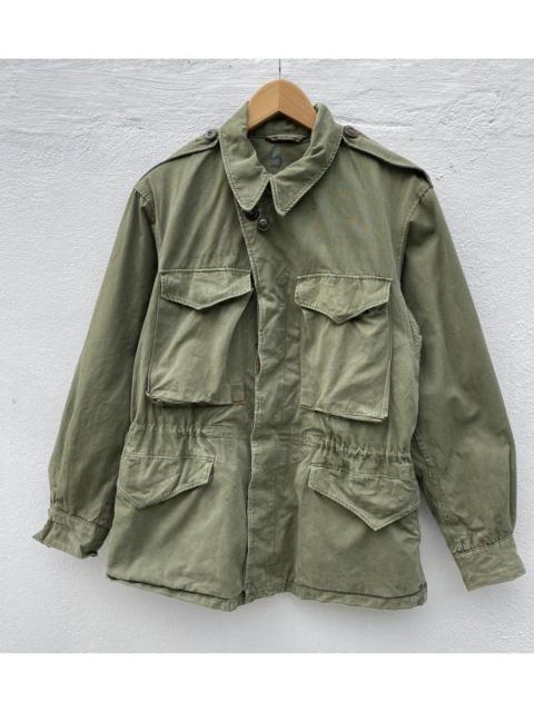 Other Designers Buzz Rickson's - Vintage 1951 US Military Field M51 Olive Green Jacket