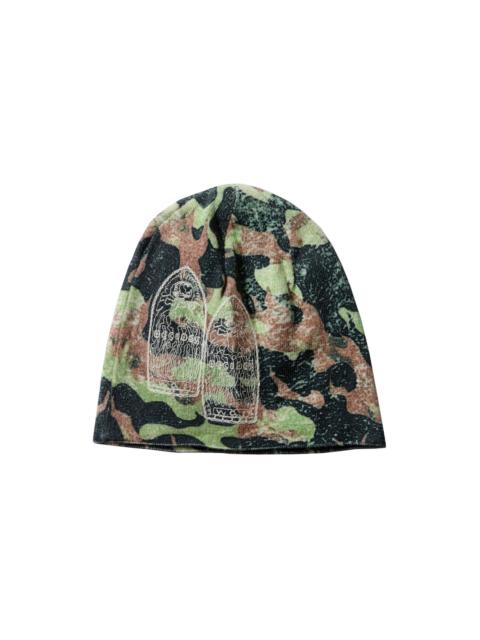 WHO DECIDES WAR FLAME CAMO KNIT HAT (MULTICOLOR)