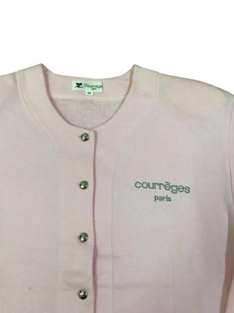 Other Designers Vintage - Vintage Couregges Paris Button Sweater
