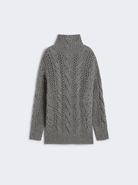 Sportmax Oversized cable-knit sweater