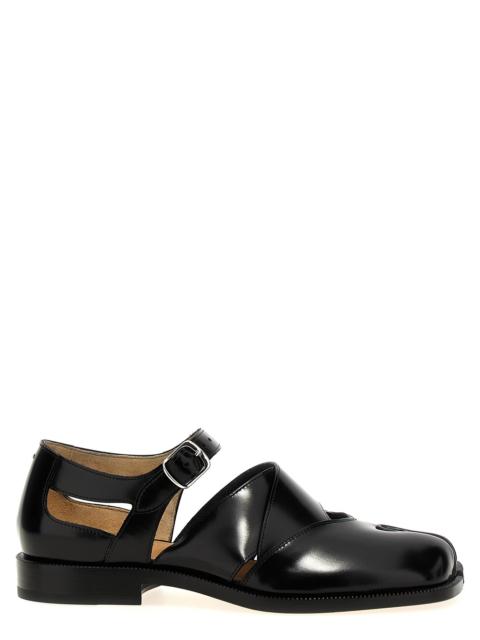 Maison Margiela Tabi Flat Shoes Black