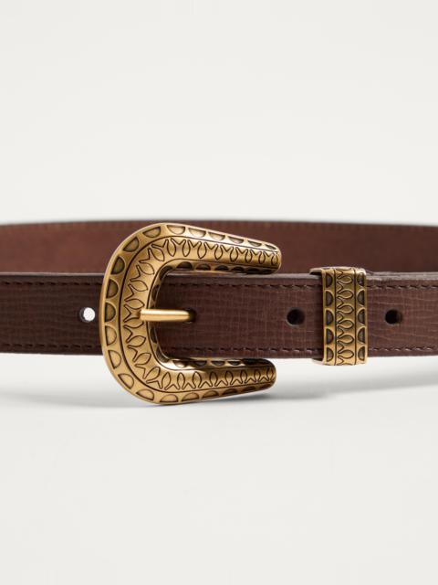 Valentino VLOGO SIGNATURE CALFSKIN BELT 20 MM