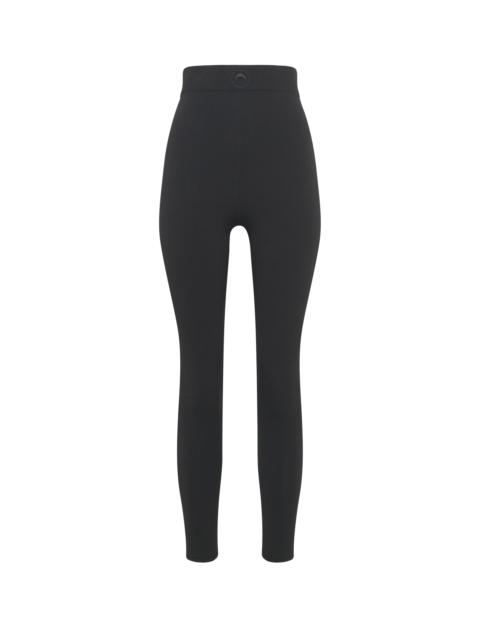 Marine Serre Moon Logo Knit Leggings