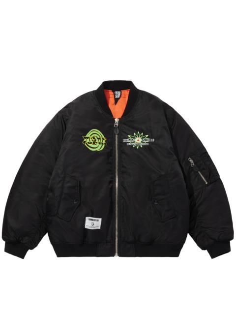 BILLIONAIRE BOYS CLUB EMBROIDERED LOGO MA-1